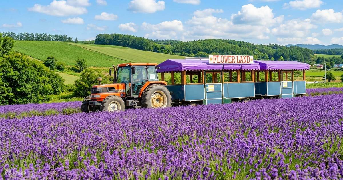 Furano & Shikisai-no-Oka Lavender Day Trip from Sapporo (Includes